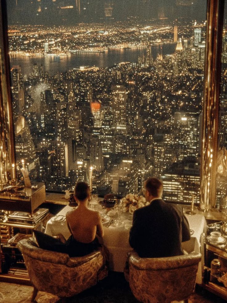 Restaurant at night